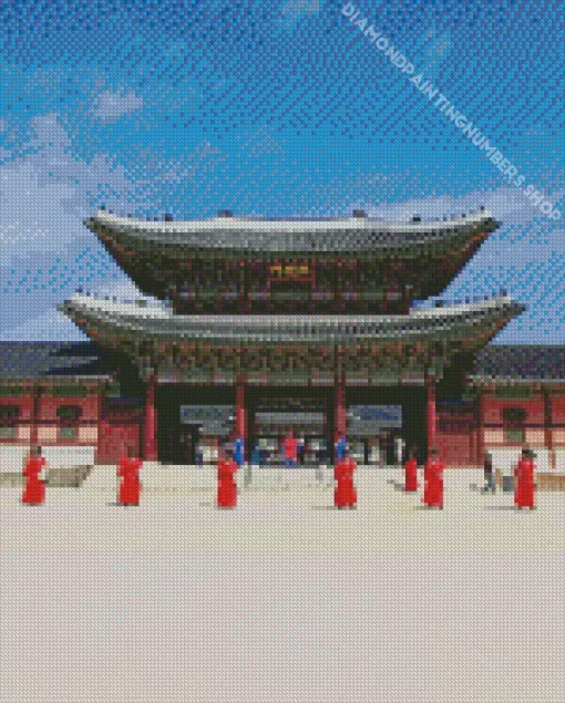 Gyeongbokgung Palace Diamond Painting