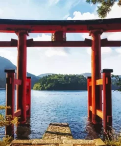 Hakone Shinto Shrine Diamond Painting