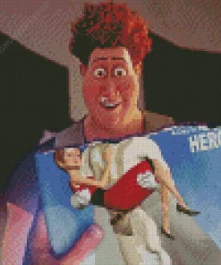 Hal Stewart Megamind Diamond Painting