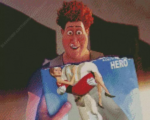 Hal Stewart Megamind Diamond Painting