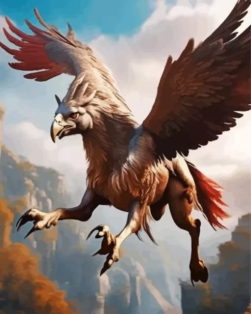 Half Bird Half Horse Diamond Painting