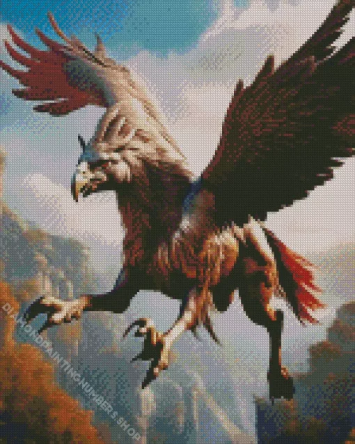 Half Bird Half Horse Diamond Painting