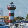 Harbour Town Lighthouse Diamond Painting