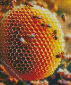 Honey Bee Hive Diamond Painting