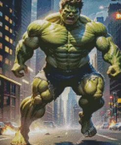 Hulk Screaming Diamond Painting