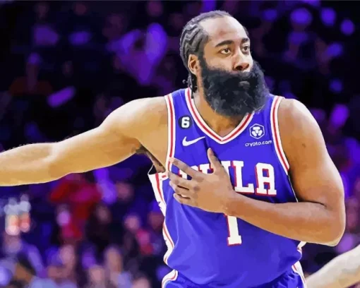 James Harden Diamond Painting