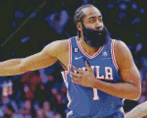 James Harden Diamond Painting