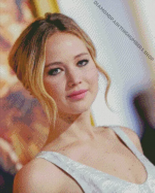 Jennifer Lawrence Diamond Painting