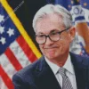 Jerome Powell Smiling Diamond Painting
