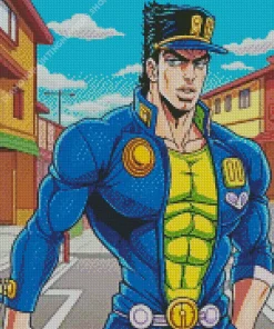 Jotaro Jojos Bizarre Adventure Diamond Painting