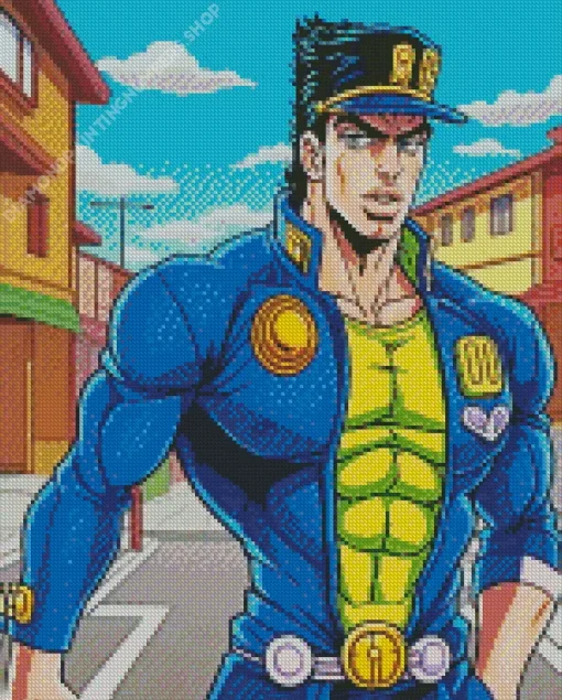 Jotaro Jojos Bizarre Adventure Diamond Painting
