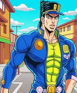 Jotaro Jojos Bizarre Adventure Diamond Painting