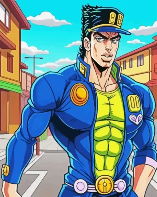 Jotaro Jojos Bizarre Adventure Diamond Painting