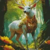 Magical Guardian Deer Diamond Painting