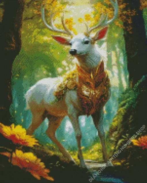 Magical Guardian Deer Diamond Painting