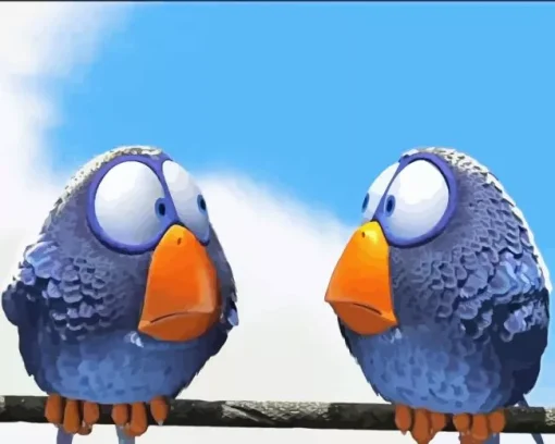 Pixar For The Birds Diamond Painting