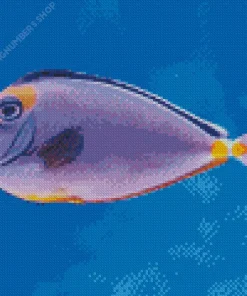 Purple Fish Diamond Painting