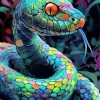 Rainbow Snake Diamond Painting