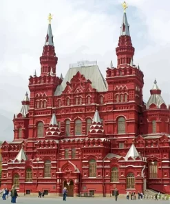 Red Square Moscow Diamond Painting