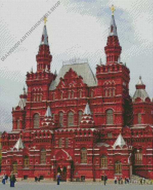 Red Square Moscow Diamond Painting