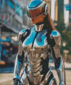 Robocop Girl Diamond Painting