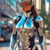 Robocop Girl Diamond Painting