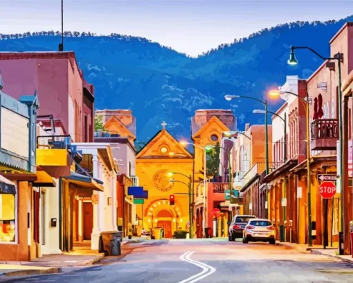 Santa Fe New Mexico Diamond Painting