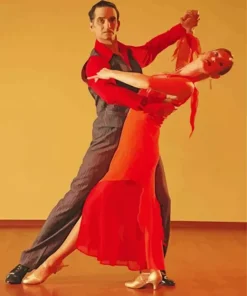 Tango Dancer Diamond Painting