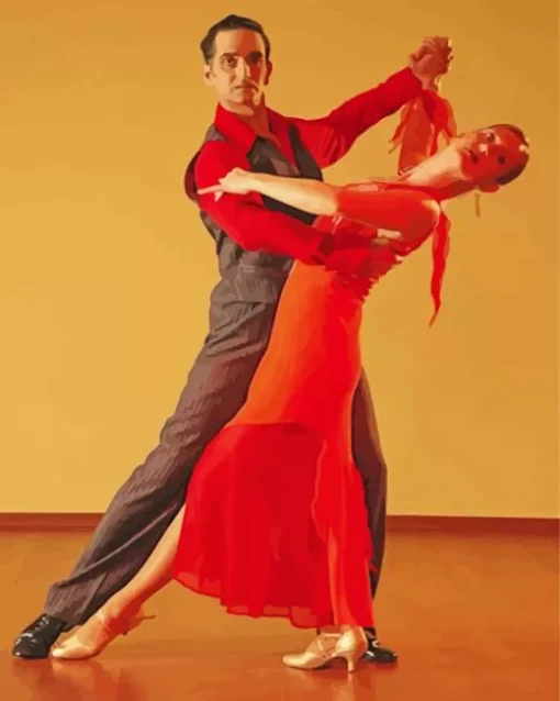 Tango Dancer Diamond Painting