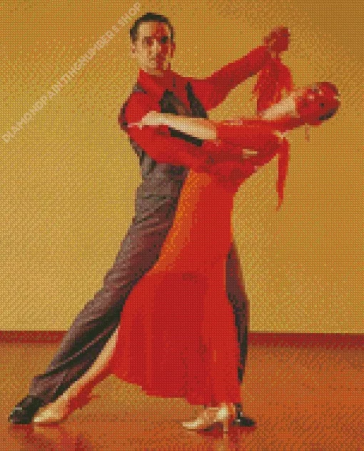 Tango Dancer Diamond Painting