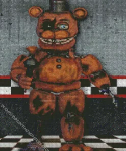 Withered Freddy Diamond Painting