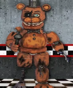 Withered Freddy Diamond Painting
