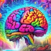 Abstract Brain Art Diamond Painting