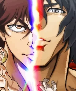 Baki vs Kengan Diamond Painting