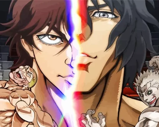 Baki vs Kengan Diamond Painting