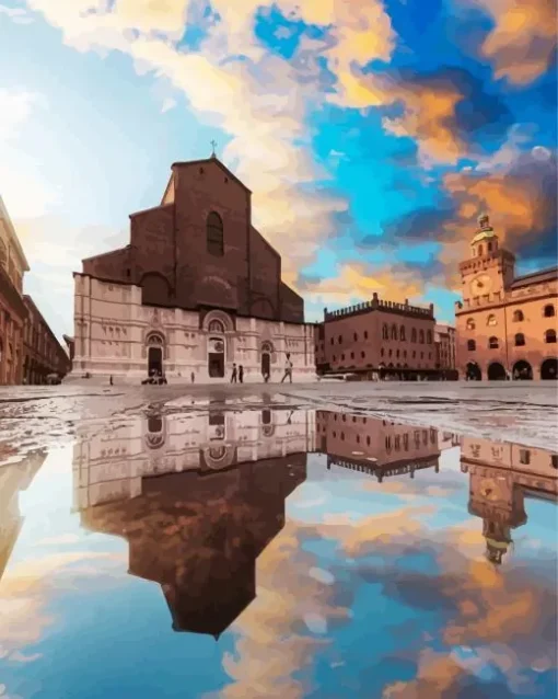 Basilica of San Petronio Bologna Diamond Painting