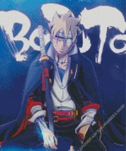 Boruto Uzumaki Character Diamond Painting