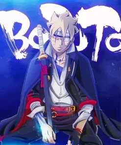 Boruto Uzumaki Character Diamond Painting
