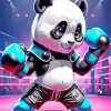 Boxer Panda Diamond Painting