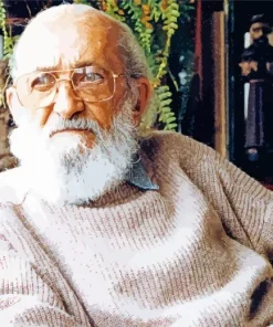 Brazilian Philosopher Paulo Freire Diamond Painting