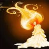 Candle Lady Diamond Painting