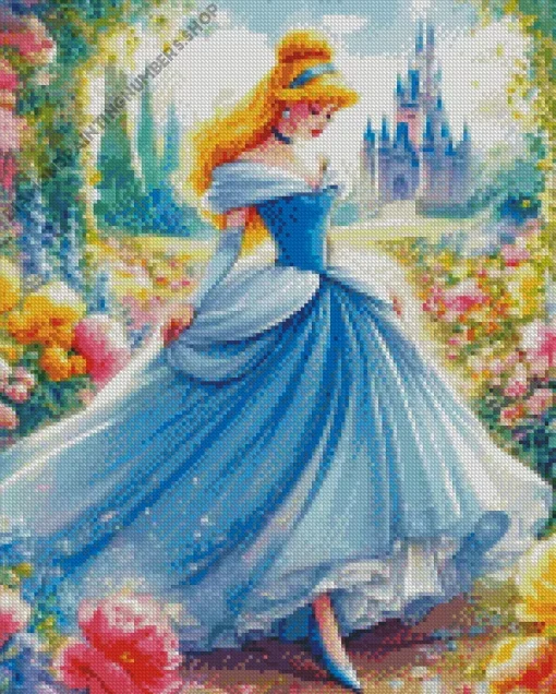 Cinderella Princess Diamond Painting