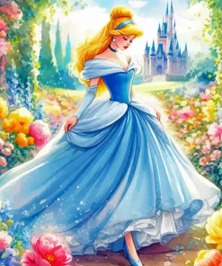 Cinderella Princess Diamond Painting
