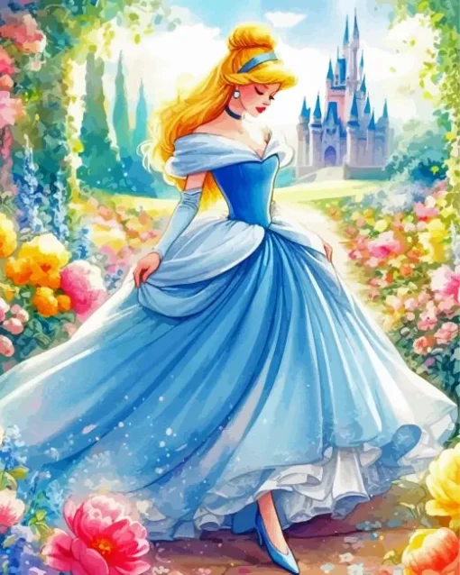 Cinderella Princess Diamond Painting
