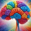 Colorful Brain Diamond Painting