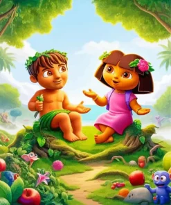 Dora the Explorer Diamond Painting