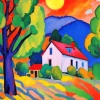 Fauvism House Diamond Painting