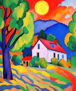Fauvism House Diamond Painting