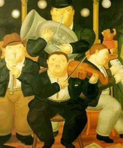 Fernando Botero Four Musicians Diamond Painting