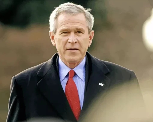 George Walker Bush Diamond Painting
